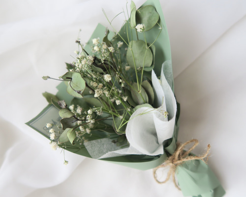 特集掲載】【4点以上から】mini dryflower bouquet （ドライ