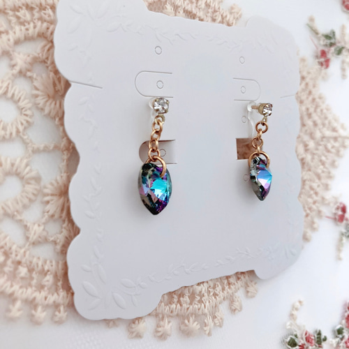 SWAROVSKI ピアス ゆれるピアス 大ぶり レディース