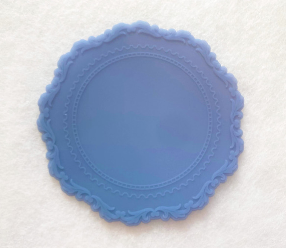 【藍色】封蠟矽膠印台 第1張的照片