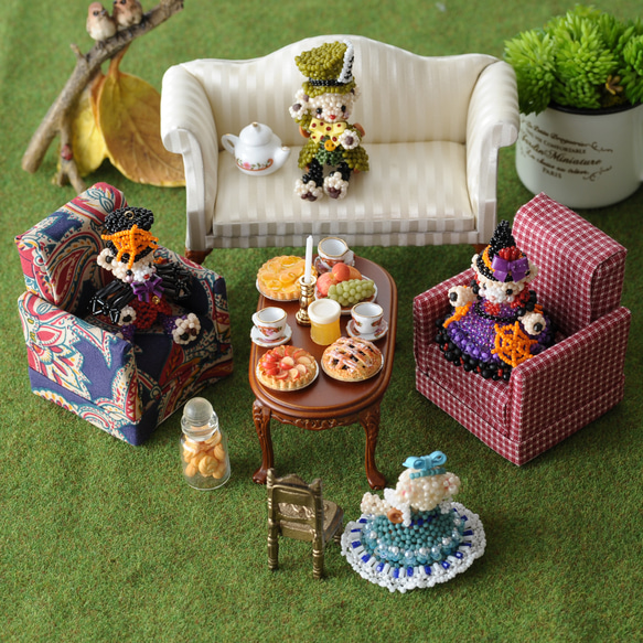 【手作りキット】パーティーテディベア～Alice～ 13枚目の画像