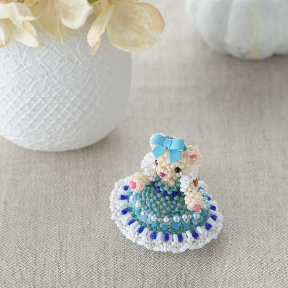 【手作りキット】パーティーテディベア～Alice～ 7枚目の画像