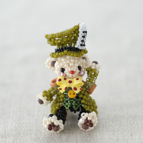 【手作りキット】パーティーテディベアセット～Alice・Owen～ 7枚目の画像