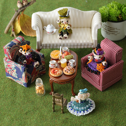 【手作りキット】パーティーテディベアセット～Alice・Owen～ 14枚目の画像