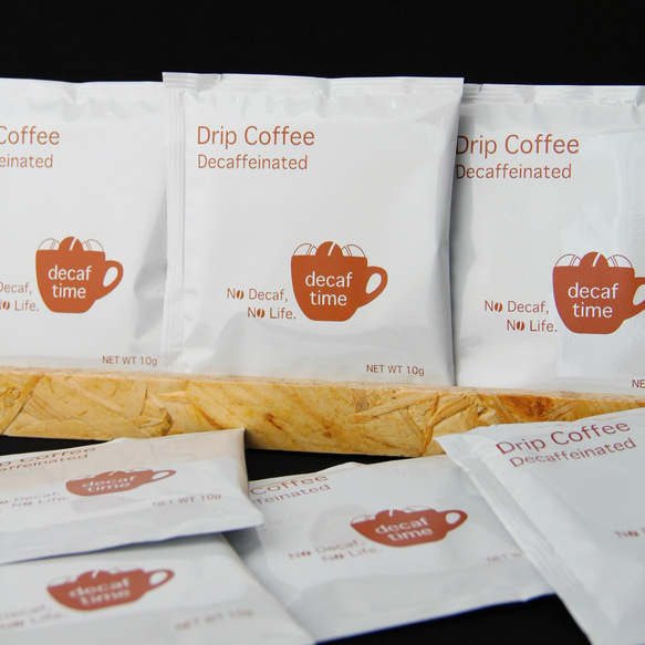 ＜送無＞【ご自宅用】10袋 デカフェ本格ドリップコーヒー やさしいカフェインレス ドリップコーヒー ノンカフェイン　 3枚目の画像