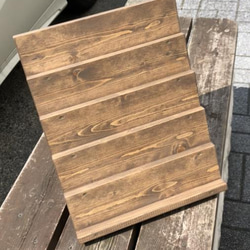 【受注製作】折りたたみVer. ディスプレイ棚 5段30cm 7枚目の画像