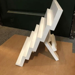 【受注製作】折りたたみVer. ディスプレイ棚 5段30cm 6枚目の画像