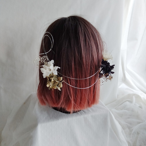 あじさい 紫陽花 ショートヘア ショートカット ショートカットアレンジ 