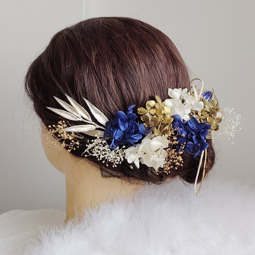 成人式・卒業式　髪飾り 咲花＿＿卒業式 成人式 結婚式 髪飾り 色打掛 振袖 着物 袴 和装