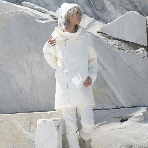 ドライクロスハイネックコート CITY〉ドライツイストロングコート(1 BLACK): STUDIOUS: WOMENS