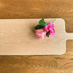 ◦フラットな カッティングボード (Mサイズ)cutting board0021’ オーク 1枚目の画像