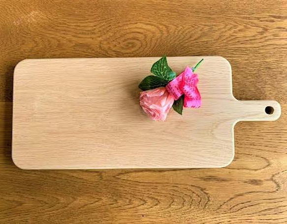 ◦フラットな カッティングボード (Mサイズ)cutting board0021’ オーク 1枚目の画像