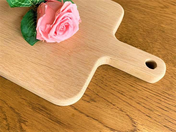 ◦フラットな カッティングボード (Mサイズ)cutting board0021’ オーク 2枚目の画像