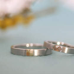 叶結び 結婚指輪 KANOU MUSUBI 縁起のいい叶うの