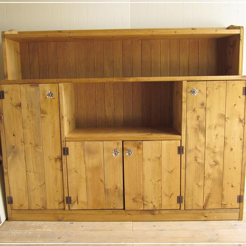 送料がかなり安くなりました！サイズオーダー可！○超ワイド4扉