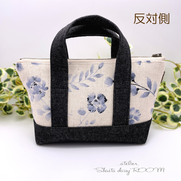Handbag type*The zipper porch*Small size*Flower* 第2張的照片