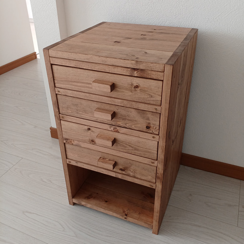 無垢デスク*学習机*ミシン台*フラット天板【w900】♪ 机