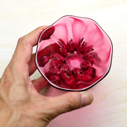花器HANA　スリム　（赤ピンク） 3枚目の画像