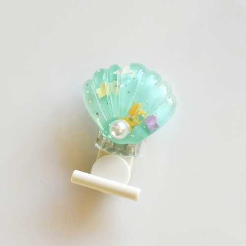 穴を開けない名札クリップ かわいい ハート♡❤♡ スター・くま
