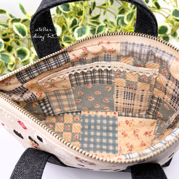 Handbag type*The zipper porch*Small size*Rice ball☆Onigiri☆ 第13張的照片