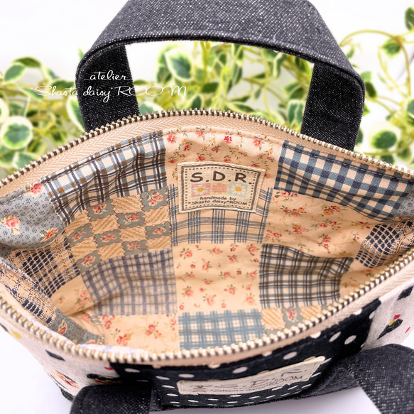 Handbag type*The zipper porch*Small size*Rice ball☆Onigiri☆ 第12張的照片