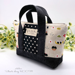 Handbag type*The zipper porch*Small size*Rice ball☆Onigiri☆ 第5張的照片