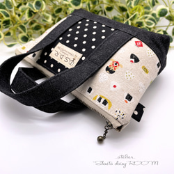 Handbag type*The zipper porch*Small size*Rice ball☆Onigiri☆ 第10張的照片