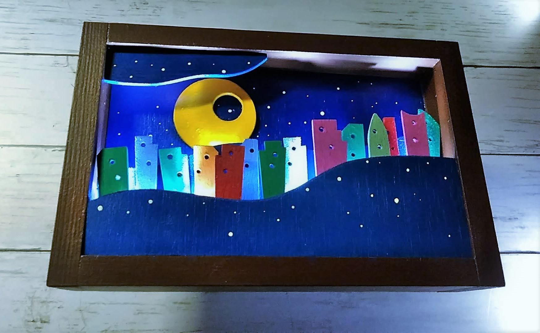 ★再販です★Star mine ～星と摩天楼の光のライン