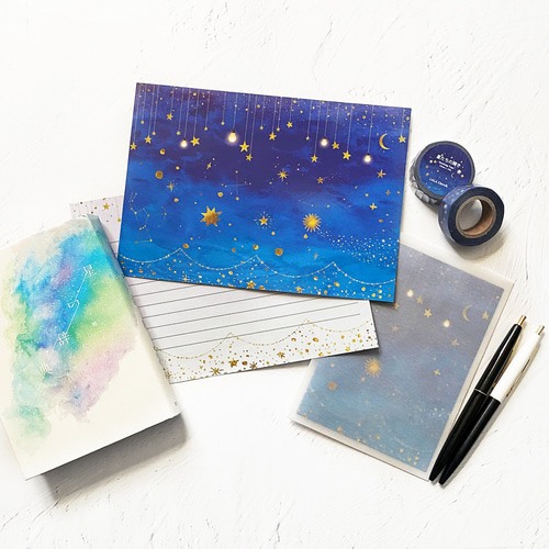 星たちの輝き レターセット レターセット LALA CloveR. 通販