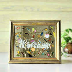 Antique style Welcome Mirror 第6張的照片