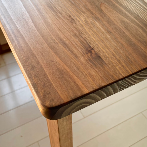無垢ダイニングテーブル 100×60cm 国産杉 天然木 ワークデスク