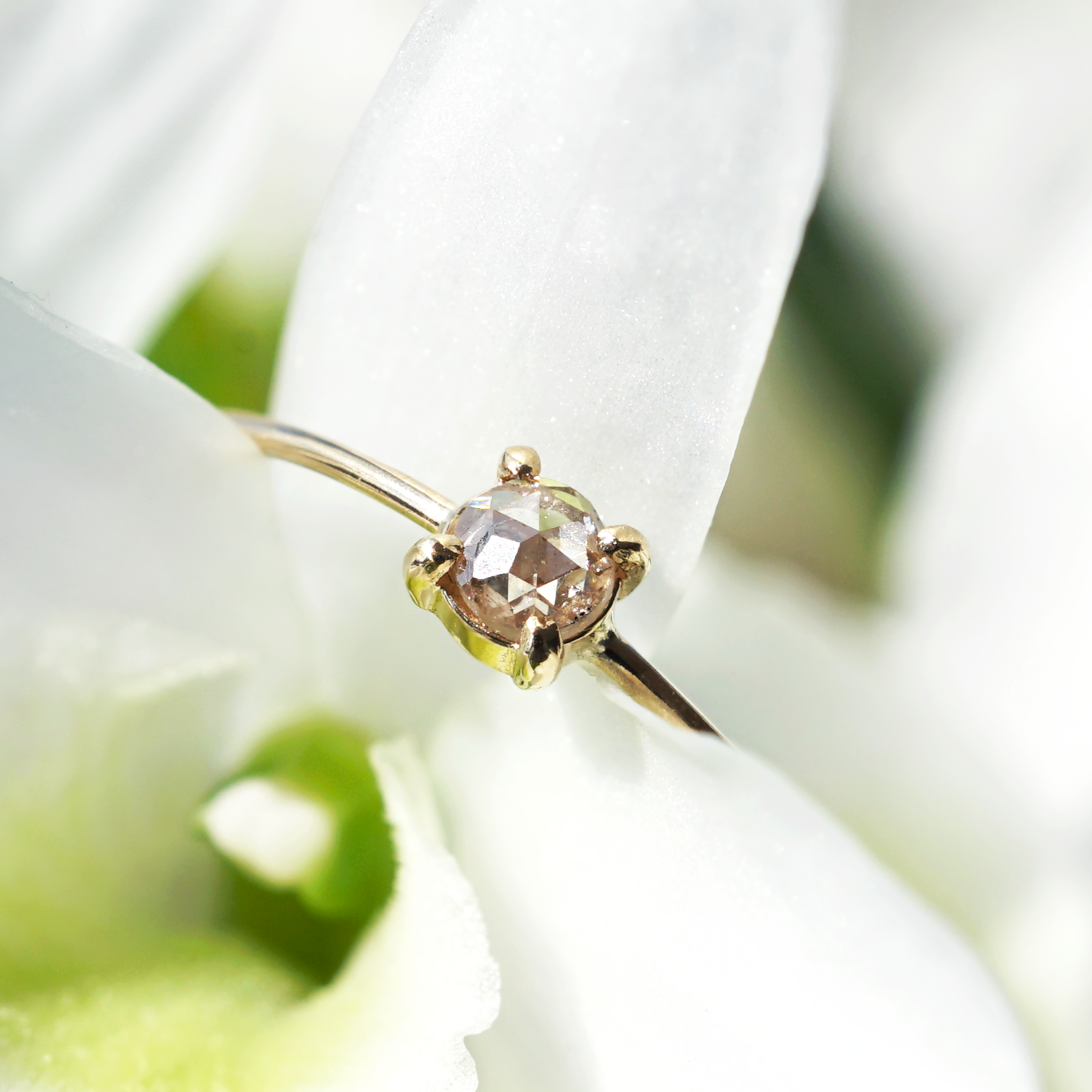 天然シャンパンベリル フリーリング 【公式通販】