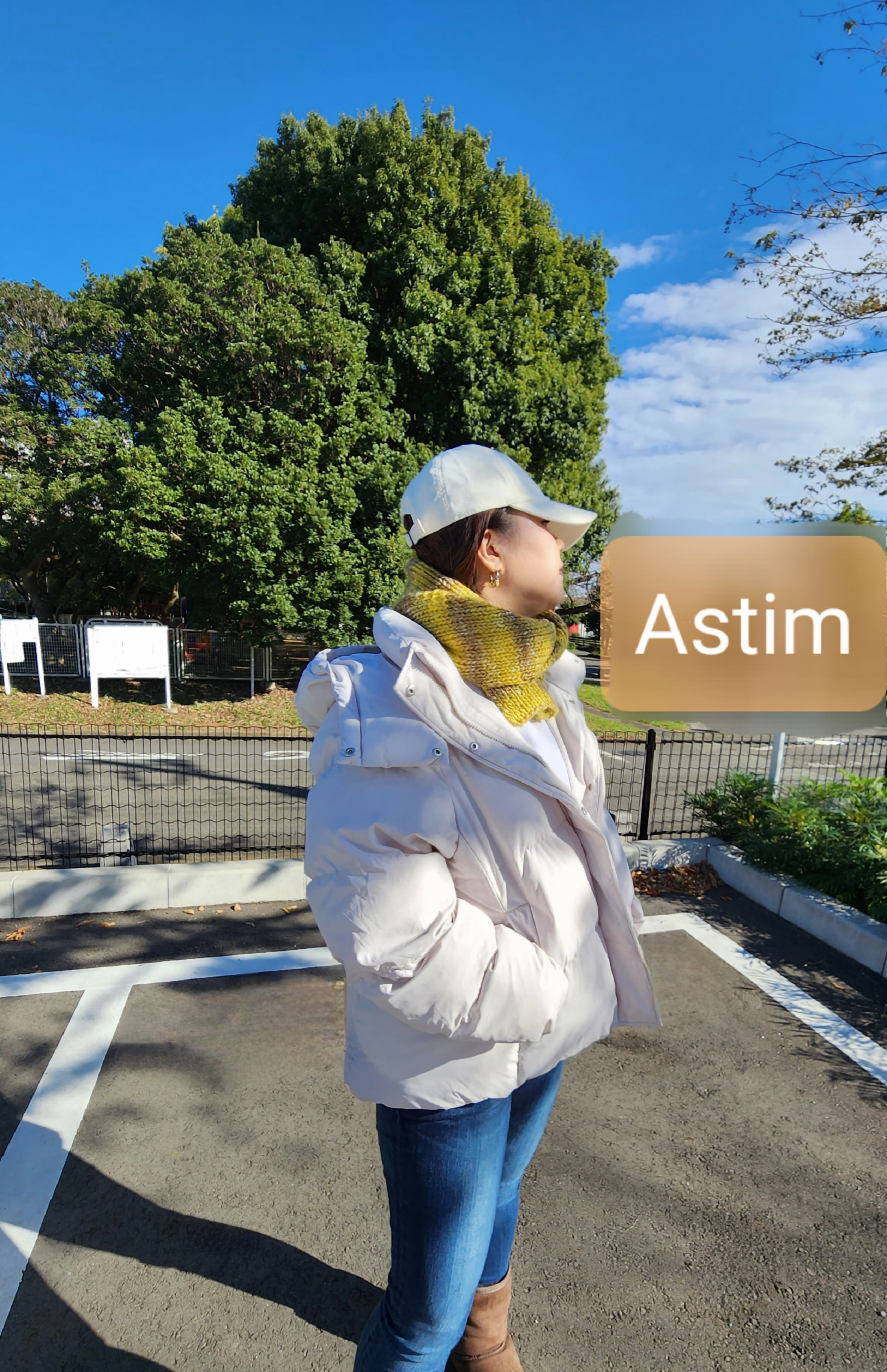 E63M【クリスマスギフト】冬のアクセントに明るいイエロー系メランジ/やわらかくあたたかなロングマフラー【送料無料】