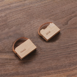 【オーダーメイドギフト】木製 USB メモリ Argus カメラ 2枚目の画像