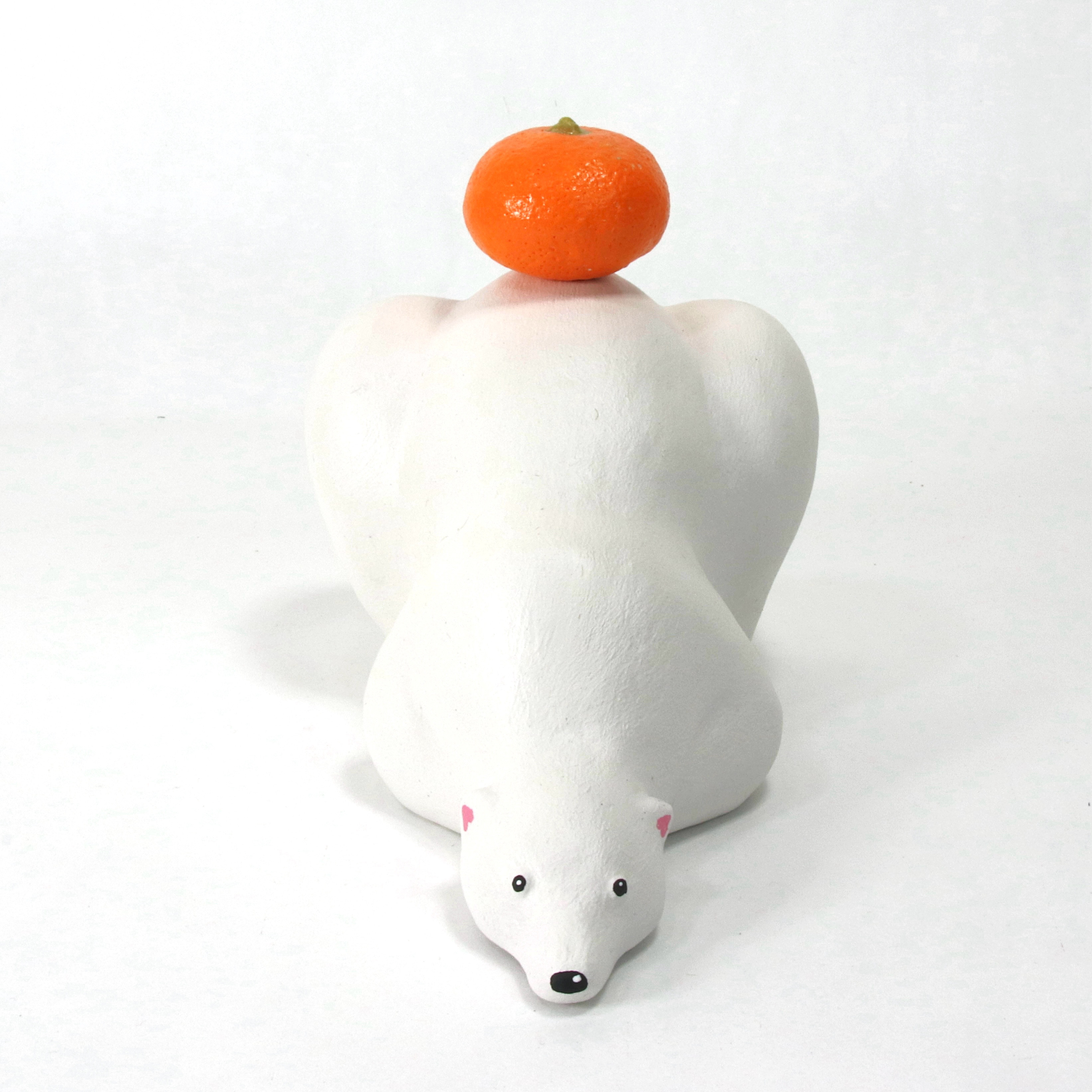 しろくま鏡餅 、クリスマスにも!