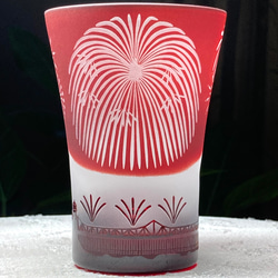 花火の街のタンブラー　～長岡　青（1個） 2枚目の画像