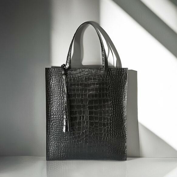 【美品✨超希少】WEL 象革 トートバッグ A4可 チャーム 自立 グレー Amazon | [miniministore] トートバッグ レディース スクエア