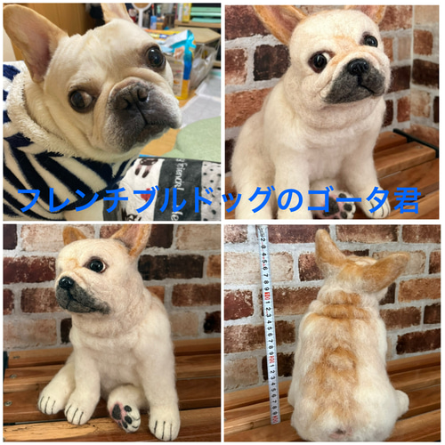 羊毛フェルトオーダー （抱っこ出来る大きさ）シェルティ トイプードル