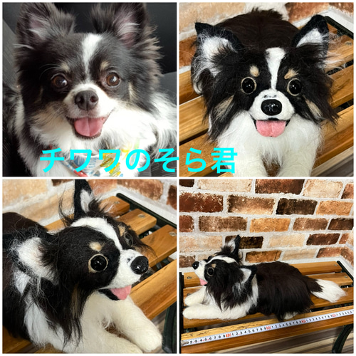 羊毛フェルトオーダー (抱っこ出来る大きさ)シェルティ トイ 羊毛フェルトオーダー (抱っこ出来る大きさ)シェルティ トイ