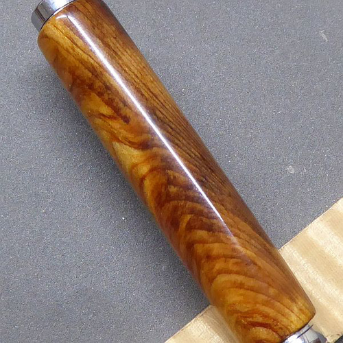 屋久杉】木軸ボールペン 古木の光明杢が綺麗【即日発送】 ☆シャープ