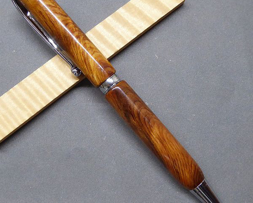 屋久杉】木軸ボールペン 古木の光明杢が綺麗【即日発送】 ☆シャープ