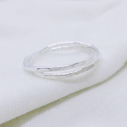 精緻戒指（雙、銀 x 2） 第7張的照片