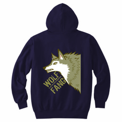 2018年干支ジップパーカー 狼×犬　ゴールド　Mサイズ 2018年干支ジップパーカー 狼×犬 ゴールド Mサイズ - メルカリ