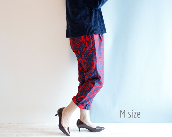 &quot;Resale x 56&quot; Covent Garden - 錦緞圖案錐形褲，涼爽感適中 M/L 碼 第11張的照片
