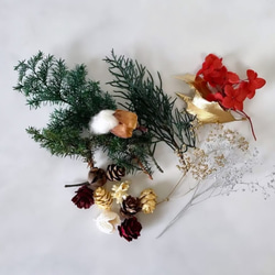【クリスマス花材】ハーバリウム、キャンドル、飾り付けにも♪ 2枚目の画像