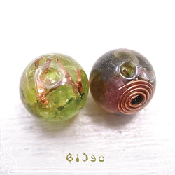 【隨意安排！ ] Bishu 圓珠型 orgonite &lt;&lt; 12 種&gt;&gt; de-15-bj-267cc 第7張的照片