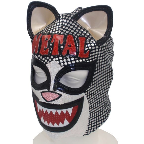 【猫の日２０２３】LUCHAメタルネコ マスク / LUCHANIMAL 2枚目の画像