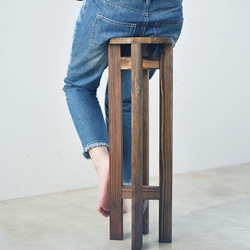 スツール 栃の木 レジン チェア 観葉植物 椅子（チェアー）・スツール