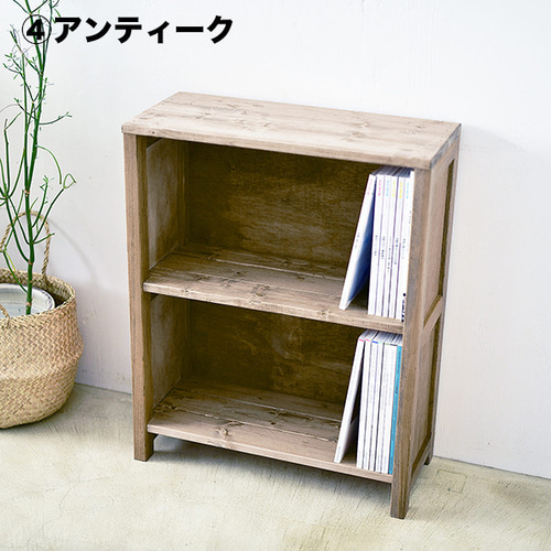小さな箱型シェルフ 小物や雑誌などの収納に 棚・シェルフ・ラック