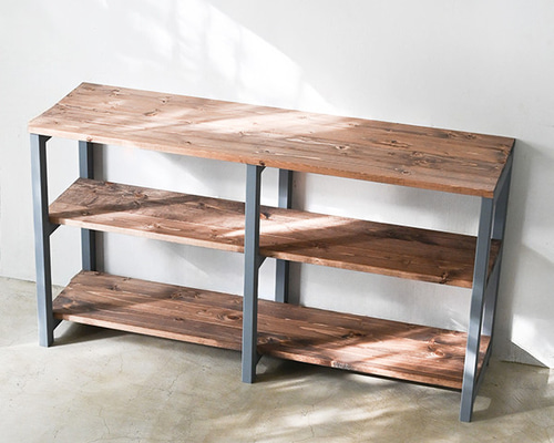 3段 シェルフ【グレー】 棚・シェルフ・ラック HYTNOS -ひとのす- 通販