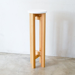 無垢 チークブロックスツールN 40x40cm 銘木 チーク ブロック スツール 椅子 天然木 無垢 キューブ 40cm